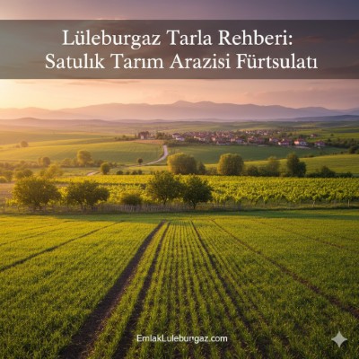 Lüleburgaz Tarla Rehberi: Satılık Tarım Arazisi Fırsatları